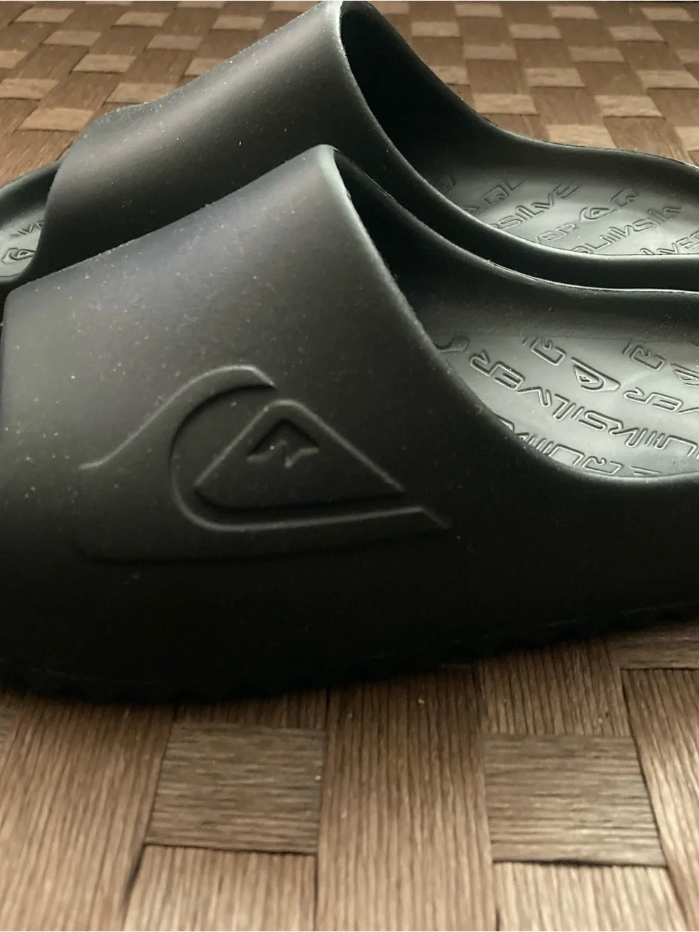 Quiksilver Kids Black Slide Sandals